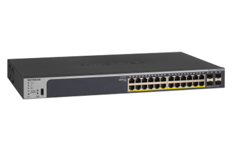 Switch gestionable Azul Netgear GS724T-400EUS ProSAFE 24 puertos